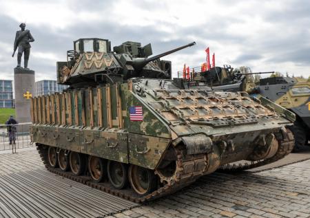 «РБ»: ВС России поймали американскую Bradley во время высадки десанта