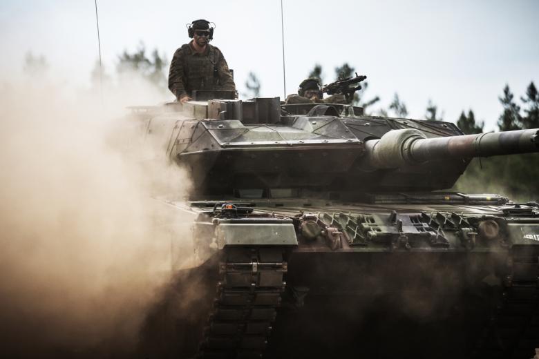 Немецкий армейский танк Leopard