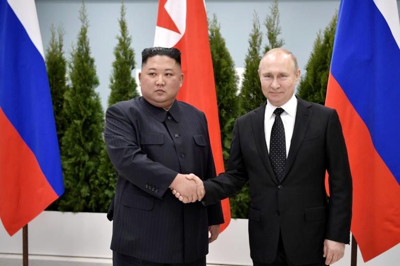 Ким Чен Ын, Владимир Путин