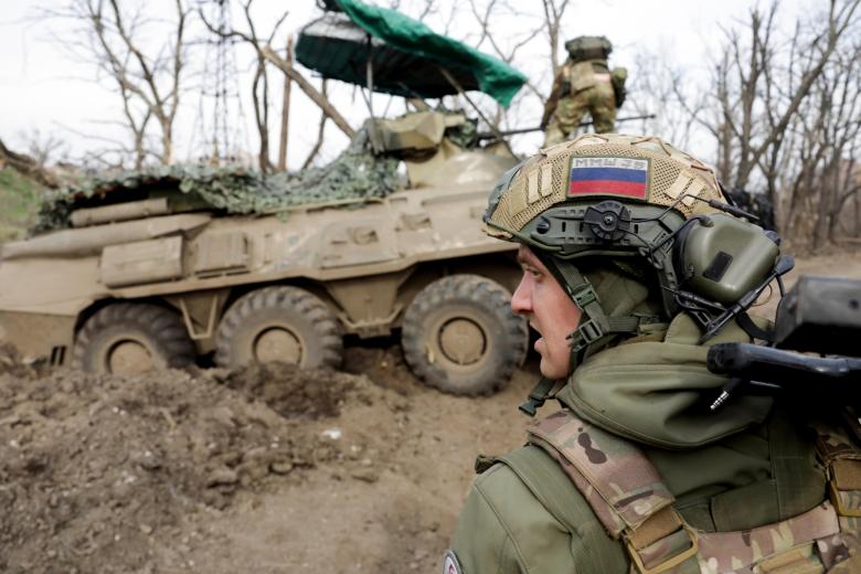 Военнослужащий в зоне проведения специальной военной операции