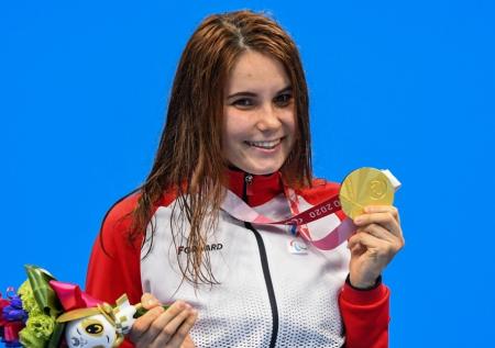 Российская пловчиха с мировым рекордом победила на Паралимпиаде