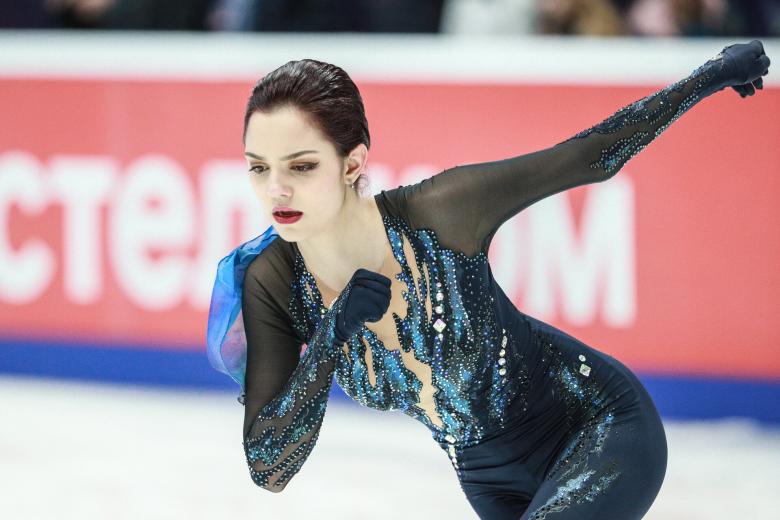Российская фигуристка, двукратная чемпионка мира Евгения Медведева