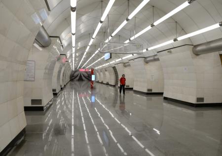 В московском метро начали тестировать голографические экраны