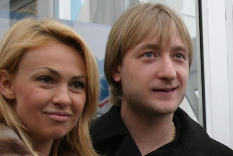 Яна Рудковская и Евгений Плющенко
