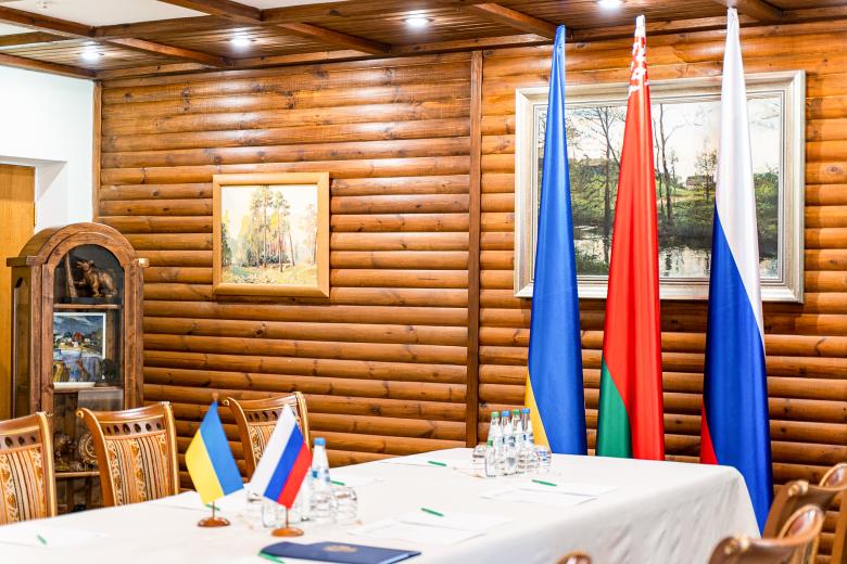 Российско-украинские переговоры в Белоруссии