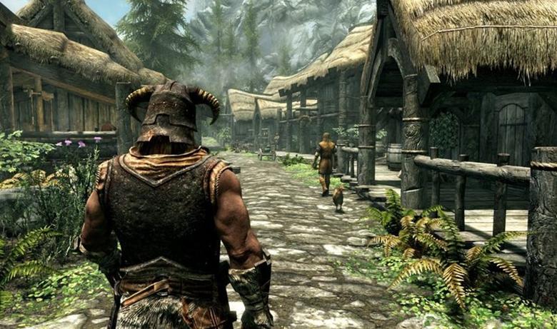 Скриншот из игры Skyrim