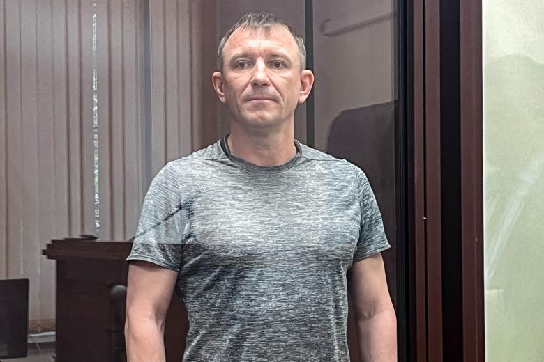 Бывший командующий 58-й общевойсковой армией генерал-майор Иван Попов во время заседания в Тамбовском гарнизонном военном суде
