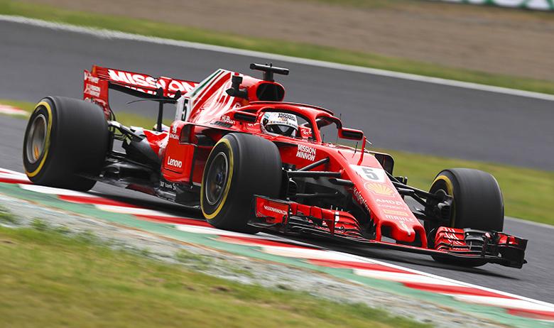Болид команды «Формулы-1» Ferrari