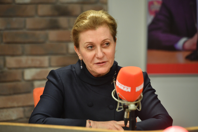 Глава Роспотребнадзора Анна Попова