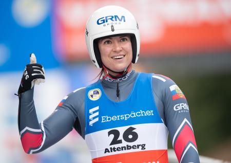 Саночница Татьяна Иванова выиграла бронзу на Олимпиаде