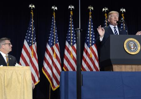 Трамп говорил 15 минут