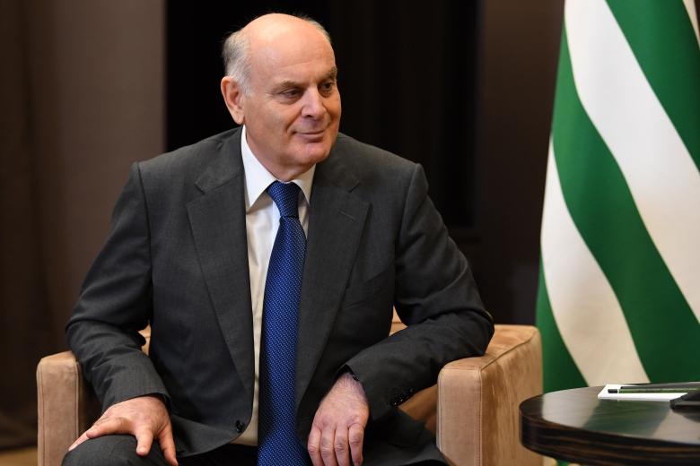 Президент Абхазии Аслан Бжания