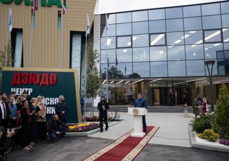 В Грозном открылся Центр олимпийской подготовки по дзюдо имени Путина