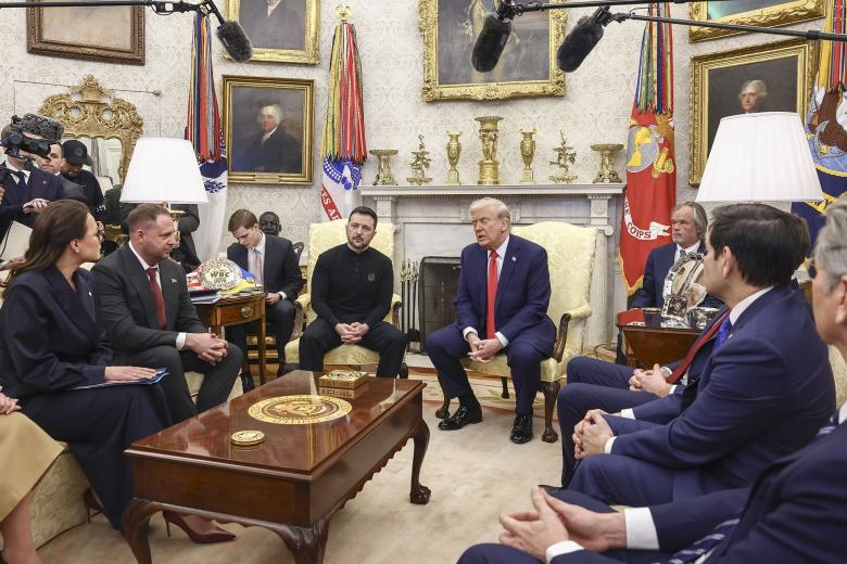 Владимир Зеленский и Дональд Трамп