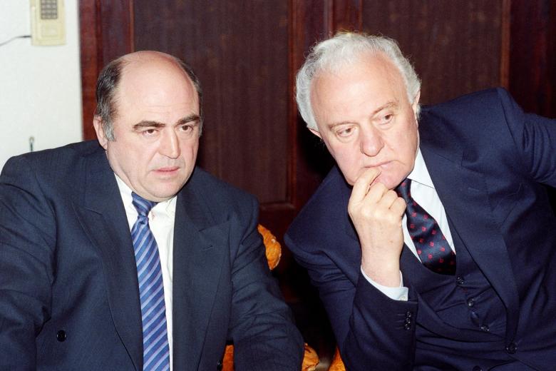Тенгиз Китовани и Эдуард Шеварднадзе