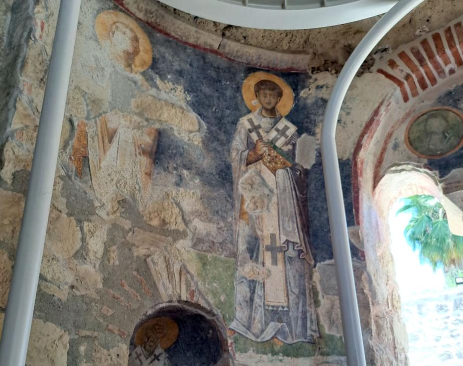 Церковь Святого Николая Чудотворца в нижних Мирах — расположенная в Демре (Турция)