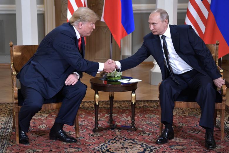 Дональд Трамп и Владимир Путин
