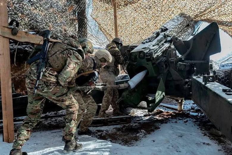 Военнослужащие ВСУ