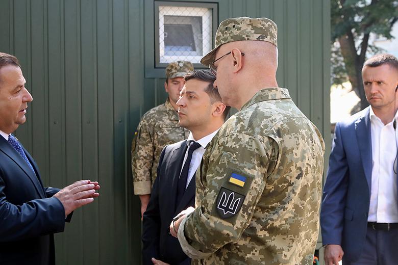 Степан Полторак и Владимир Зеленский