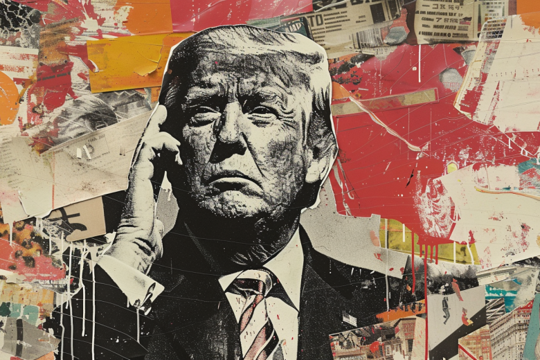 Дональда Трамп в представлении ИИ