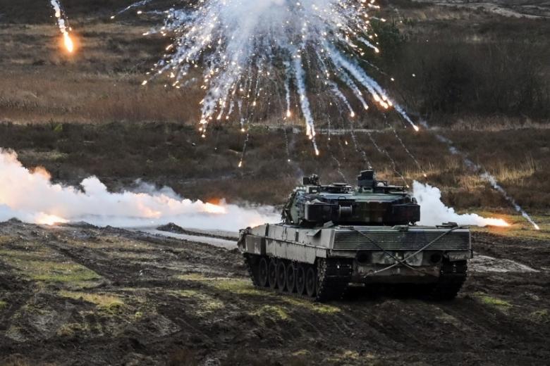 Немецкий боевой танк Leopard