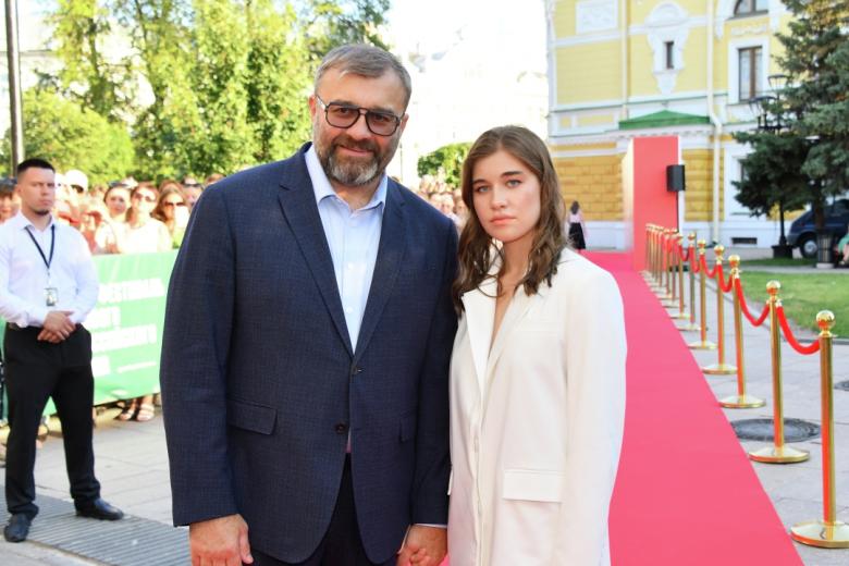 Михаил Пореченков с дочерью Марией