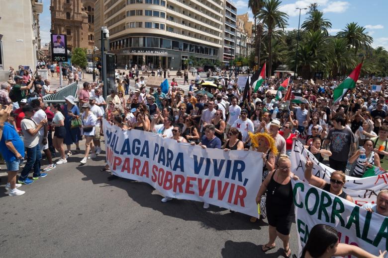 Массовые протесты в Испании