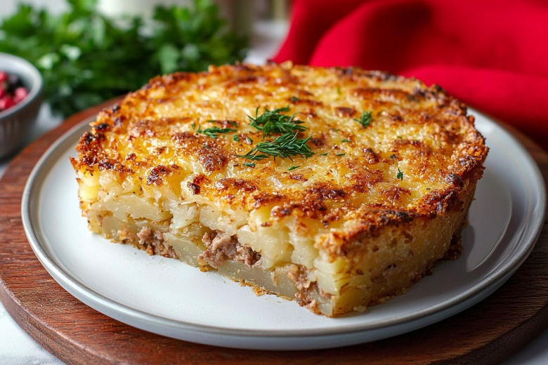 Картофельная бабка по-белорусски