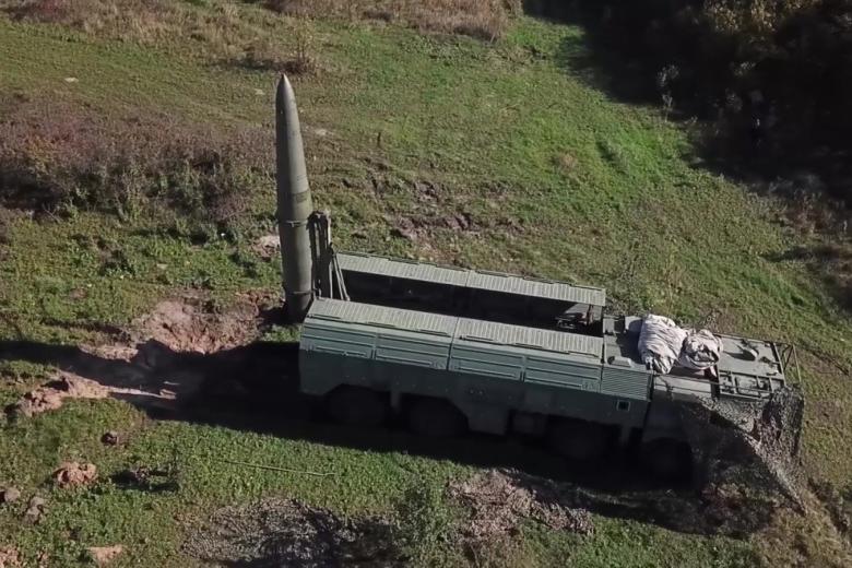 Боевая работа ОТРК «Искандер»