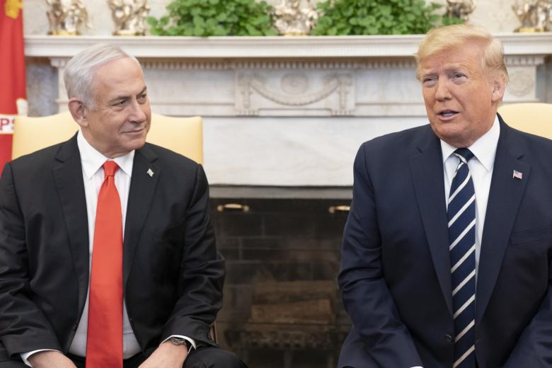 Биньямин Нетаньяху, Дональд Трамп