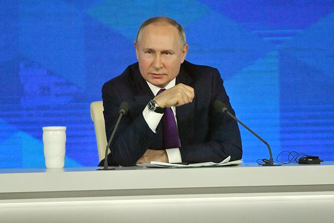 Президент РФ Владимир Путин