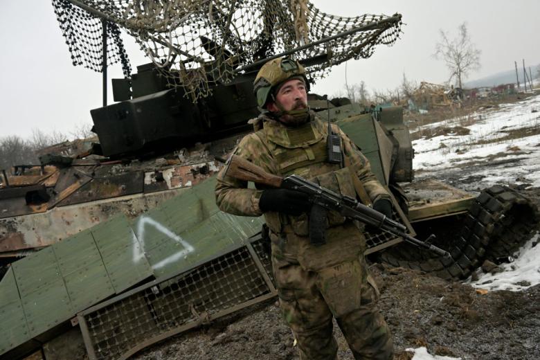 Военнослужащий ВС РФ в зоне СВО