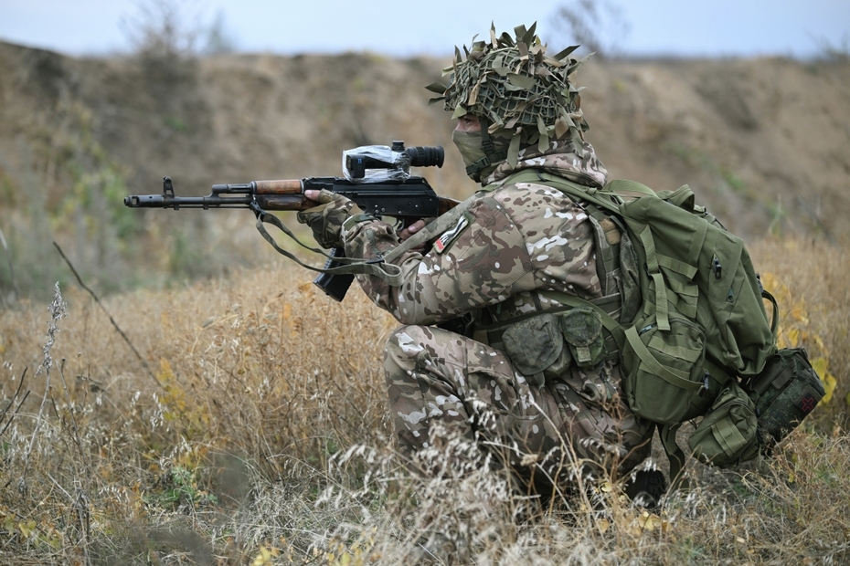 Военнослужащие Вооруженных сил Российской Федерации в зоне боевых действий