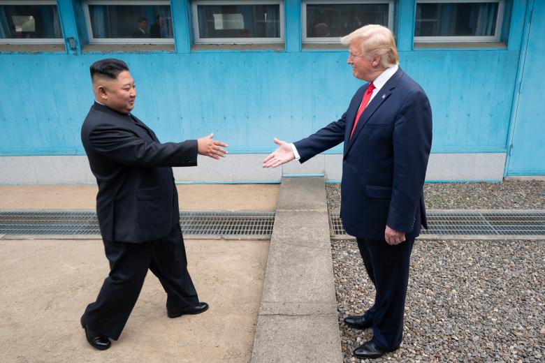  Ким Чен Ынии Дональд Трамп