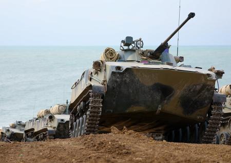 Украина направила РФ ноту протеста после учений в Крыму