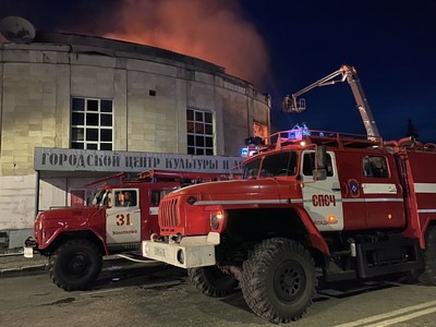 Подрядчик спровоцировал пожар в вековом здании ДК в Гусь-Хрустальном
