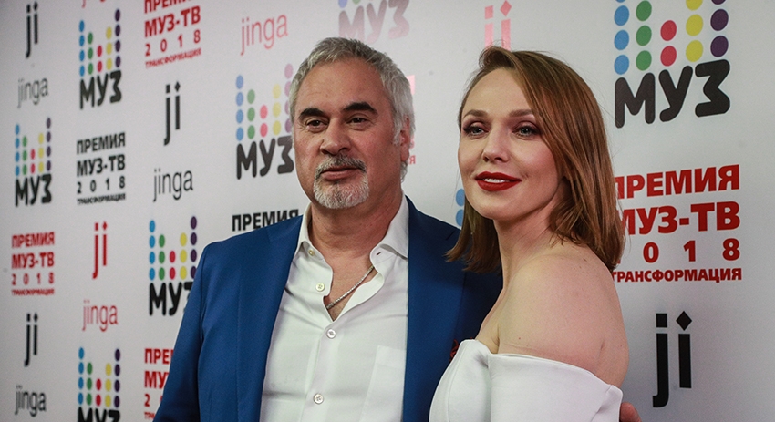 Валерий Меладзе и Альбина Джанабаева 