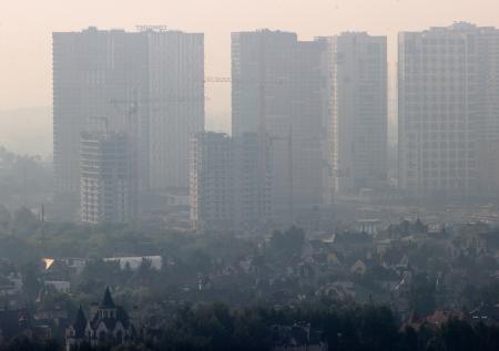 В Москву вернулся смог