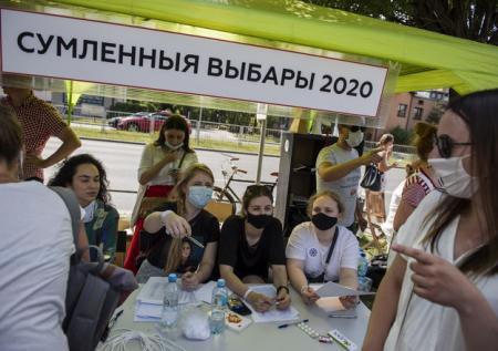 Въезд в центр Гродно запрещён из-за протестов