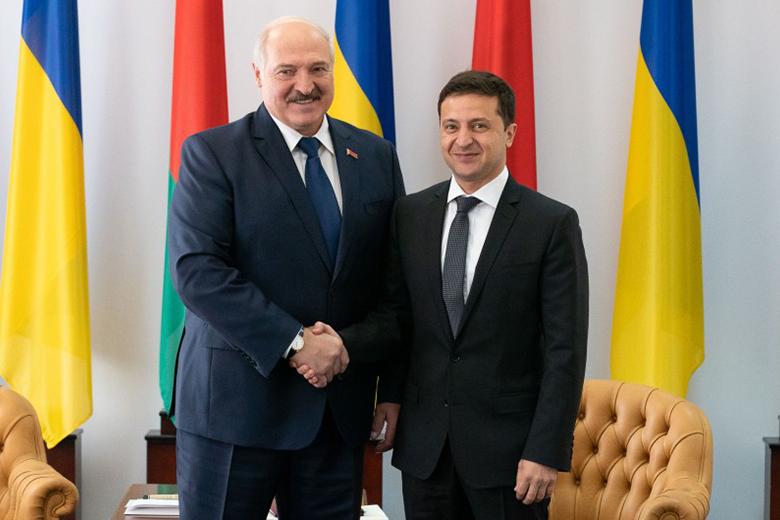 Александр Лукашенко и Владимир Зеленский
