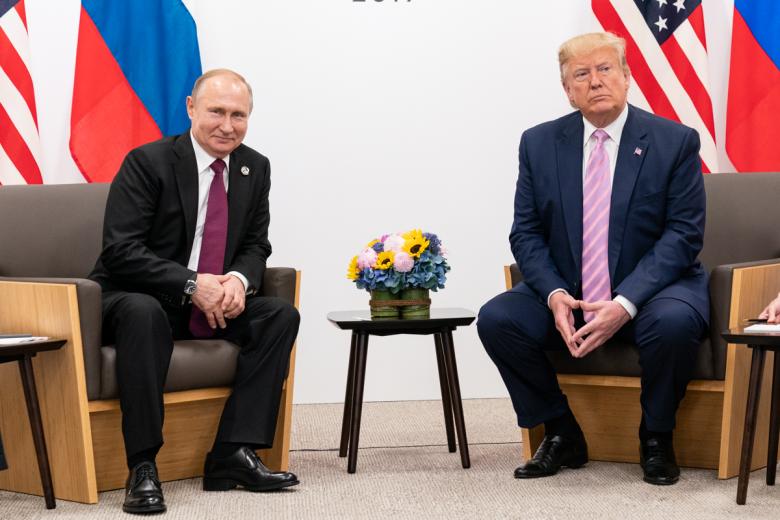 Владимир Путин и Дональд Трамп
