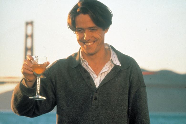 В фильме «Девять месяцев», 1995 год