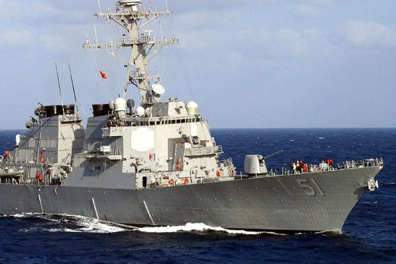 Американский ракетный эсминец USS Arleigh Burke
