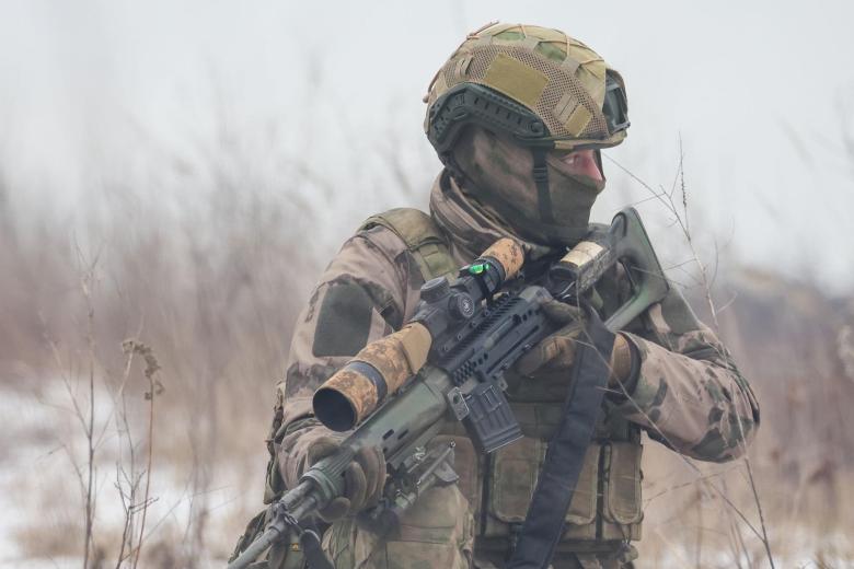 Военнослужащий ВС РФ в зоне СВО