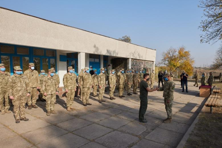 Владимир Зеленский во время рабочей поездки в Донецкую область