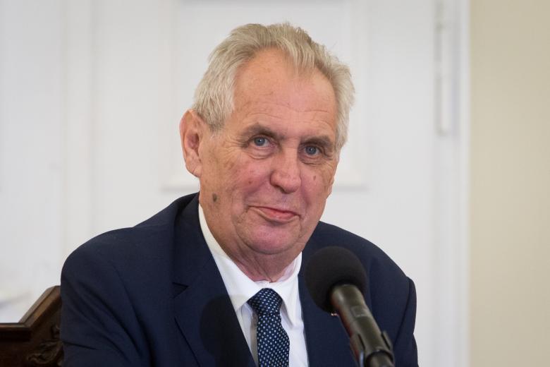 Президент Чехии Милош Земан