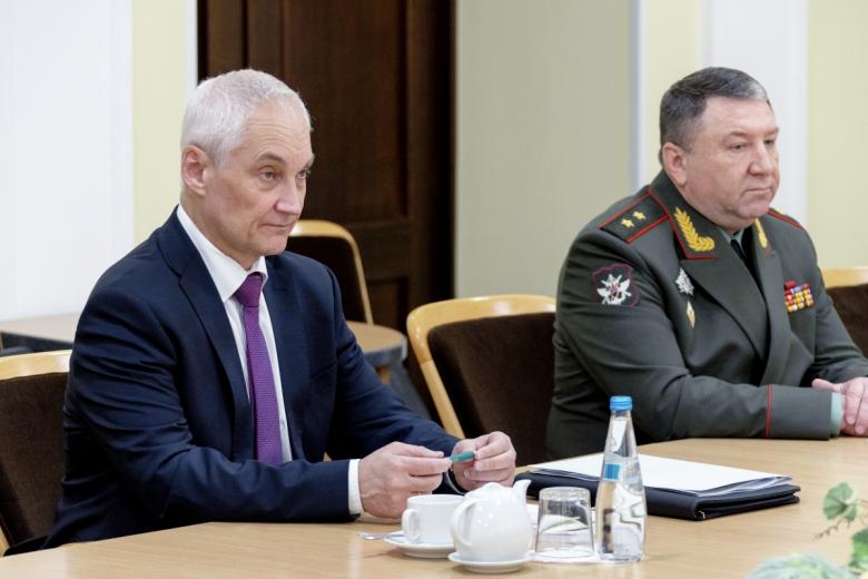 Андрей Белоусов и Виктор Хренин