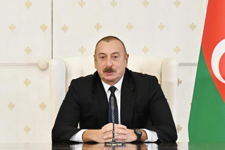 Президент Азербайджана Ильхам Алиев