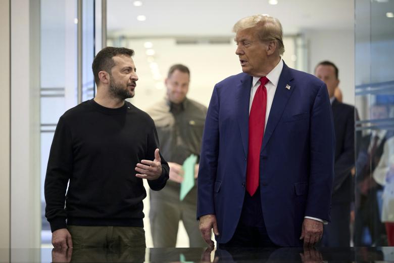 Владимир Зеленский и Дональд Трамп