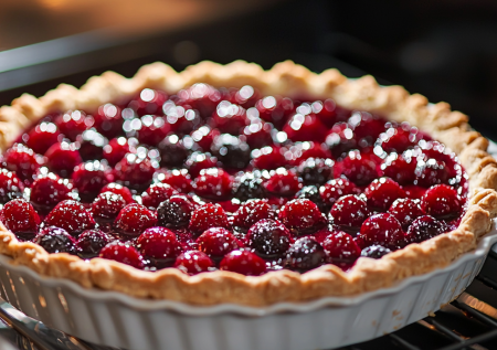 Рецепт быстрого пирога с замороженными ягодами: вкусно и просто